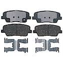 Ceramic Rear Disc Brake Pad Set