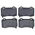 Semi-Metallic Rear Disc Brake Pad Set