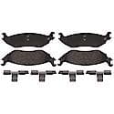 Semi-Metallic Rear Disc Brake Pad Set