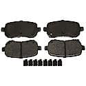 Ceramic Rear Disc Brake Pad Set