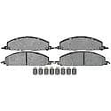 Semi-Metallic Rear Disc Brake Pad Set