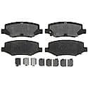 Semi-Metallic Rear Disc Brake Pad Set