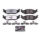 Z36 Truck and SUV Carbon-Fiber Ceramic Brake Pads with Hardware Kit - Rear