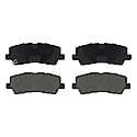 Brake Pads: Ceramic, Reliable and Dependable Stopping - Rear