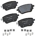 Brake Pads: With Hardware, Ceramic, Long Life and Quiet