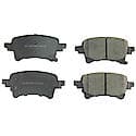 Z16 Low-Dust Ceramic Brake Pads - Rear