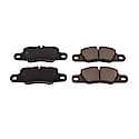 Z16 Low-Dust Ceramic Brake Pads - Rear