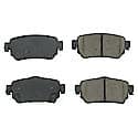 Z16 Low-Dust Ceramic Brake Pads - Rear