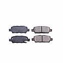 Z16 Low-Dust Ceramic Brake Pads - Rear