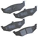 Semi-Metallic Brake Pads - (4-Pad Set)