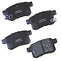 Brake Pads: With Hardware, Ceramic, Long Life and Quiet