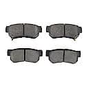 Ceramic Brake Pads - Rear (4-Pad Set)