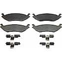 ThermoQuiet Semi-Metallic Disc Brake Pad Set