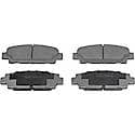 ThermoQuiet Semi-Metallic Disc Brake Pad Set