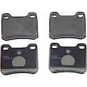 ThermoQuiet Semi-Metallic Disc Brake Pad Set