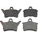 ThermoQuiet Semi-Metallic Disc Brake Pad Set