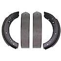 ThermoQuiet Organic Brake Shoes - Rear