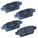 Brake Pads: With Hardware, Ceramic, Long Life and Quiet