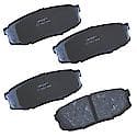 Brake Pads: With Hardware, Ceramic, Long Life and Quiet