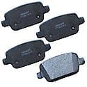 Brake Pads: Semi-metallic, Long Life and Quiet