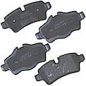 Brake Pads: Ceramic, Long Life and Quiet