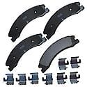 Semi-Metallic Brake Pads - (4-Pad Set)