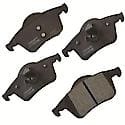 Brake Pads: With Hardware, Semi-metallic, Long Life and Quiet