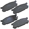 Brake Pads: Ceramic, Long Life and Quiet