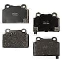 Semi-Metallic Brake Pads - (4-Pad Set)