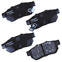 Brake Pads: With Hardware, Ceramic, Long Life and Quiet