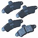 Brake Pads: Ceramic, Long Life and Quiet