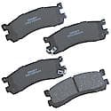 Brake Pads: Ceramic, Long Life and Quiet