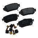 Brake Pads: With Hardware, Ceramic, Long Life and Quiet - Rear