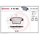 Premium Low-Met OE Equivalent Disc Brake Pad Set - Rear
