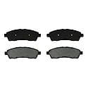 Semi-Metallic Brake Pads - Rear (4-Pad Set)