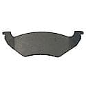 Semi-Metallic Brake Pads - Rear (4-Pad Set)