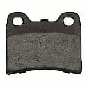 Organic Brake Pads - Rear (4-Pad Set)