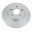 Coated Brake Rotor: Meets or Exceeds OE Design, Enhanced Rust Protection