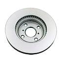 Coated Brake Rotor: Meets or Exceeds OE Design, Enhanced Rust Protection