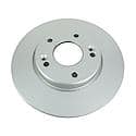 Coated Brake Rotor: Meets or Exceeds OE Design, Enhanced Rust Protection