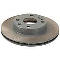 Run-True Metallurgic-Gray Coated Brake Disc (Rotor)