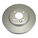 Coated Brake Rotor: Meets or Exceeds OE Design, Enhanced Rust Protection