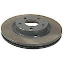 Run-True Metallurgic-Gray Coated Brake Disc (Rotor)