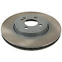 Run-True Metallurgic-Gray Coated Brake Disc (Rotor)