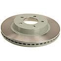 Run-True Metallurgic-Gray Coated Brake Disc (Rotor)