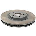 Run-True Metallurgic-Gray Coated Brake Disc (Rotor)