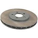 Run-True Metallurgic-Gray Coated Brake Disc (Rotor)