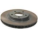 Run-True Metallurgic-Gray Coated Brake Disc (Rotor)