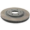 Run-True Metallurgic-Gray Coated Brake Disc (Rotor)