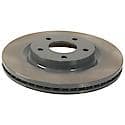 Run-True Metallurgic-Gray Coated Brake Disc (Rotor)